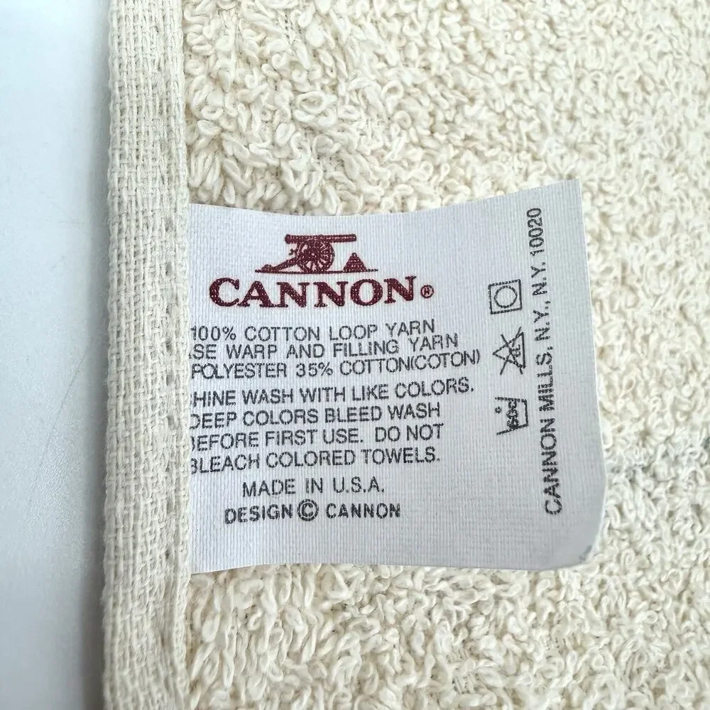 Set of Two Cannon 90s Bears In Toyland Fringed Christmas Hand Towels 24